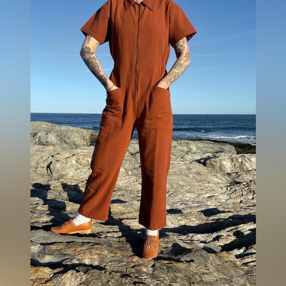 Noble Utility Suit in Cinnamon